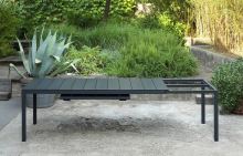 NARDI ROZKLÁDÁCÍ STŮL RIO 210(280)x100x76 podnož AL, top ALU, výběr variant (5)