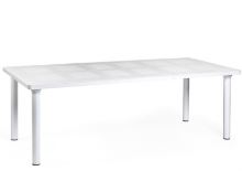 NARDI ROZKLÁDACÍ STŮL LIBECCIO 160(220)x100x74, podnož A , top polyprop., výběr variant