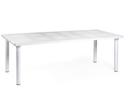 NARDI ROZKLÁDACÍ STŮL LIBECCIO 160(220)x100x74, podnož A , top polyprop., výběr variant