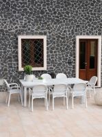 NARDI ROZKLÁDACÍ STŮL LIBECCIO 160(220)x100x74, podnož A , top polyprop., výběr variant (1)