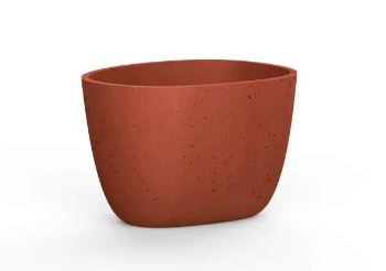 Květináč Betoni Organic M terracotta
