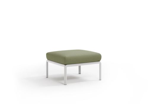 NARDI SEDÁK KOMODO POUF (rám bianco, výběr potahu)