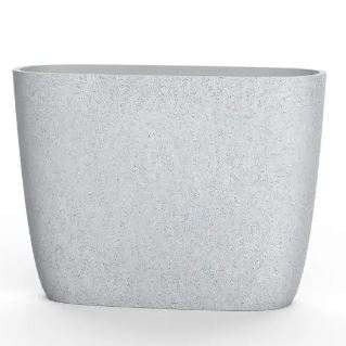 Květináč Betoni Organic XL písková tmavá