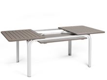 NARDI ROZKLÁDACÍ STŮL ALLORO 140(210)x100x73, podnož AL, top polyprop., výběr variant