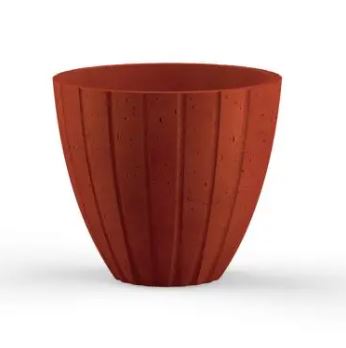 Květináč Betoni Decor M terracotta