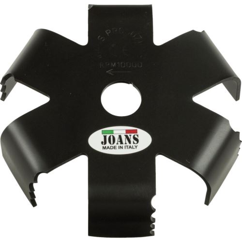 Mulčovací nůž ke křovinořezu 6 zubů. šikmý pr. 155 mm pr. otvoru 25 mm